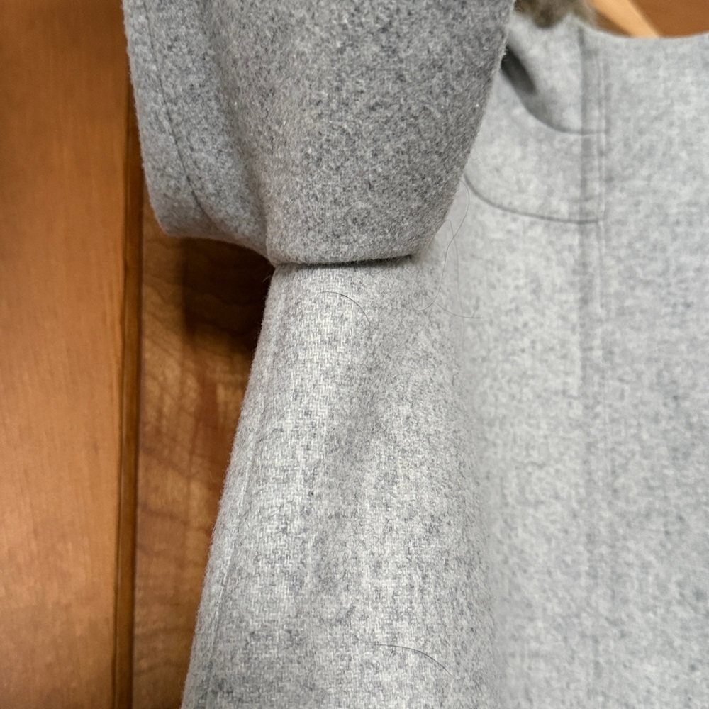J. Crew Gray Pea Coat - Picture 6 of 10